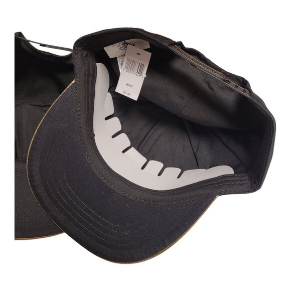 Disneyland Resort Black & Gold Snapback Caps Set Of 2 Adjustable Adult Size, NWT - Picture 5 of 5